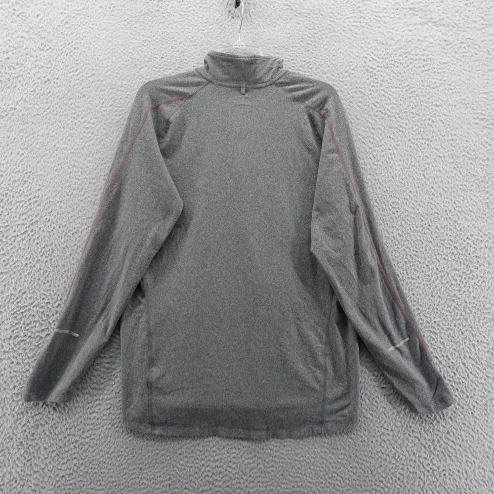 Nike Running DriFit Running Pullover Large Gray‎ Mens Activewear Lightweight